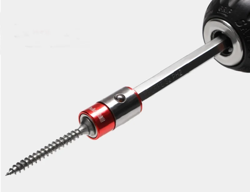 New 1/4'' 6.35mm Magnetic Ring Removable Bit Magnetizer Positioning Ring Screwdriver For Hex Shank Electric Screwdriver
New 1/4'' 6.35mm Magnetic Ring Removable Bit Magnetizer Positioning Ring Screwdriver For Hex Shank Electric Screwdriver