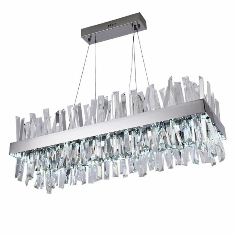 Modern Design Luxury Crystal Chandelier LED Brightness Light Dining Room Living Room Chrome Crystal Lamp AC110V 220V
Modern Design Luxury Crystal Chandelier LED Brightness Light Dining Room Living Room Chrome Crystal Lamp AC110V 220V