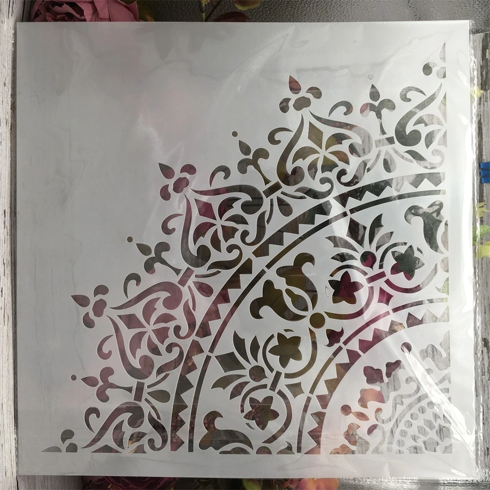 30*30cm M L Mandala 1/4 Wheel Circle Geometry DIY Layering Stencils Painting Scrapbook Coloring Embossing Album Decor Template
30*30cm M L Mandala 1/4 Wheel Circle Geometry DIY Layering Stencils Painting Scrapbook Coloring Embossing Album Decor Template