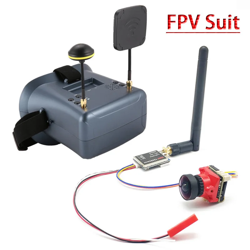 5.8G 40CH FPV Googles VR Glasses With DVR 2000mA Battery and 1/1.8'' Starlight HDR OSD 1200TVL fpv Camera for RC Drone 7-24V
5.8G 40CH FPV Googles VR Glasses With DVR 2000mA Battery and 1/1.8'' Starlight HDR OSD 1200TVL fpv Camera for RC Drone 7-24V