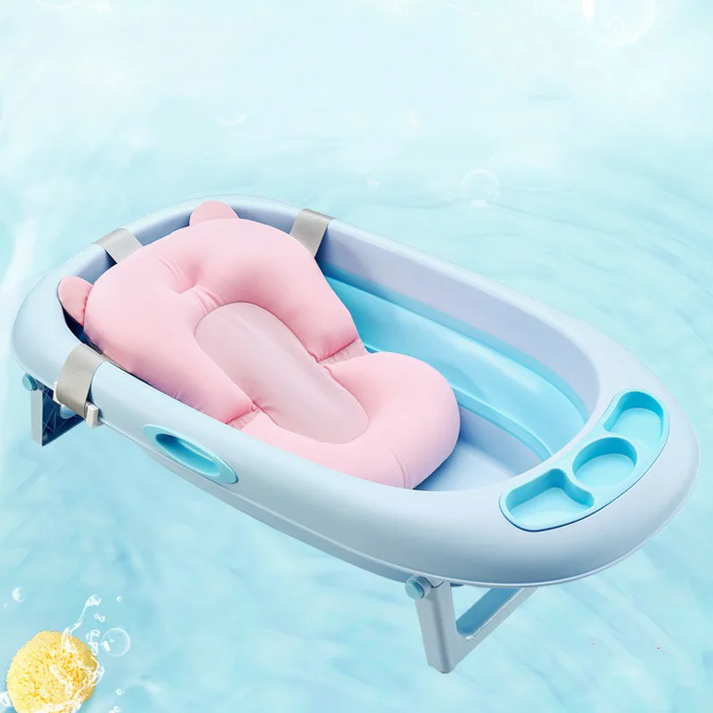 Infant Baby Safety Bath Net Soft Baby Shower Mat Skin-friendly Fabric Shower Bath Pad Bath Seat For Newborn Baby Toiletries
Infant Baby Safety Bath Net Soft Baby Shower Mat Skin-friendly Fabric Shower Bath Pad Bath Seat For Newborn Baby Toiletries