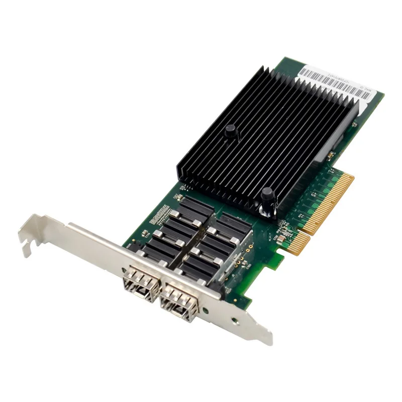 PCIe X8 to Dual 10GbE SFP+ Ethernet NIC Network Card PCI-E X8 to 10 Gigabit Fiber Network Card XL710 Chipset 10000Mbps 2 LAN
PCIe X8 to Dual 10GbE SFP+ Ethernet NIC Network Card PCI-E X8 to 10 Gigabit Fiber Network Card XL710 Chipset 10000Mbps 2 LAN