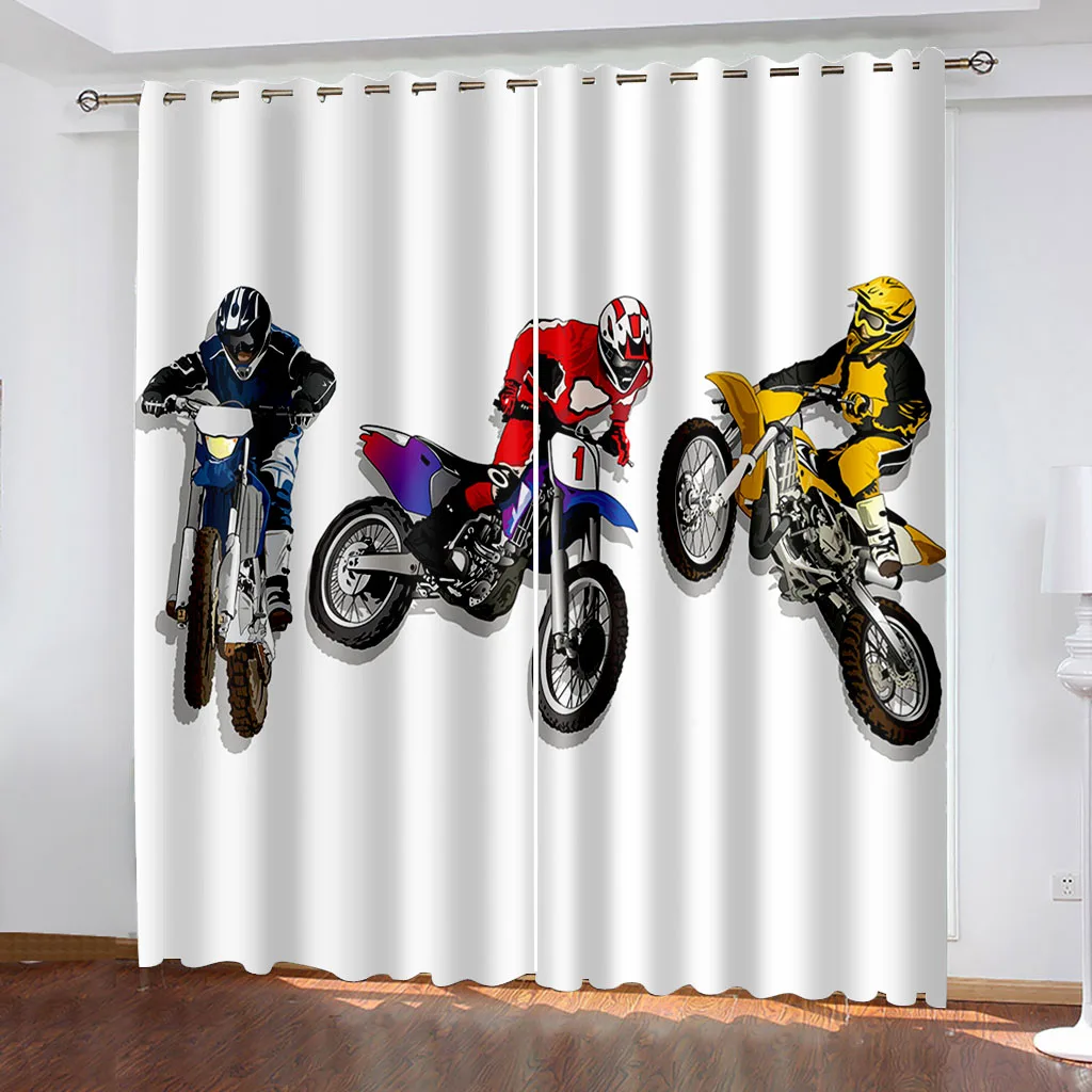 3D Printing Motorcycle Window Curtains Modern Living Room Decoration Curtain for Bedroom Home Decor Blackout Curtains
3D Printing Motorcycle Window Curtains Modern Living Room Decoration Curtain for Bedroom Home Decor Blackout Curtains