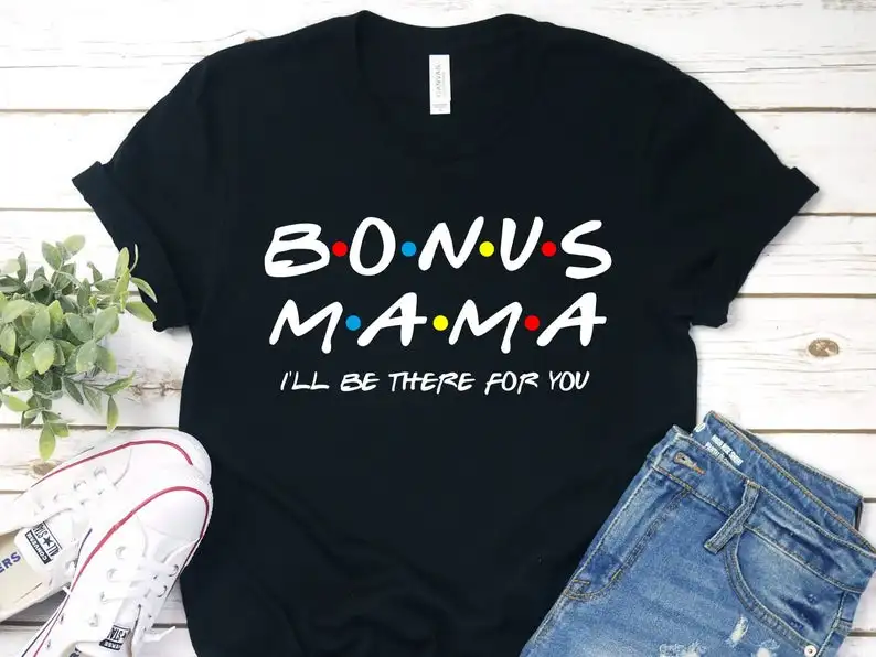 Bonus Mom Mama Shirt Fashion Girl Casual Cotton Round Neck Female Girl Shirt Streetwear Short Sleeve Top Tees Streetwear cotton
Bonus Mom Mama Shirt Fashion Girl Casual Cotton Round Neck Female Girl Shirt Streetwear Short Sleeve Top Tees Streetwear cotton