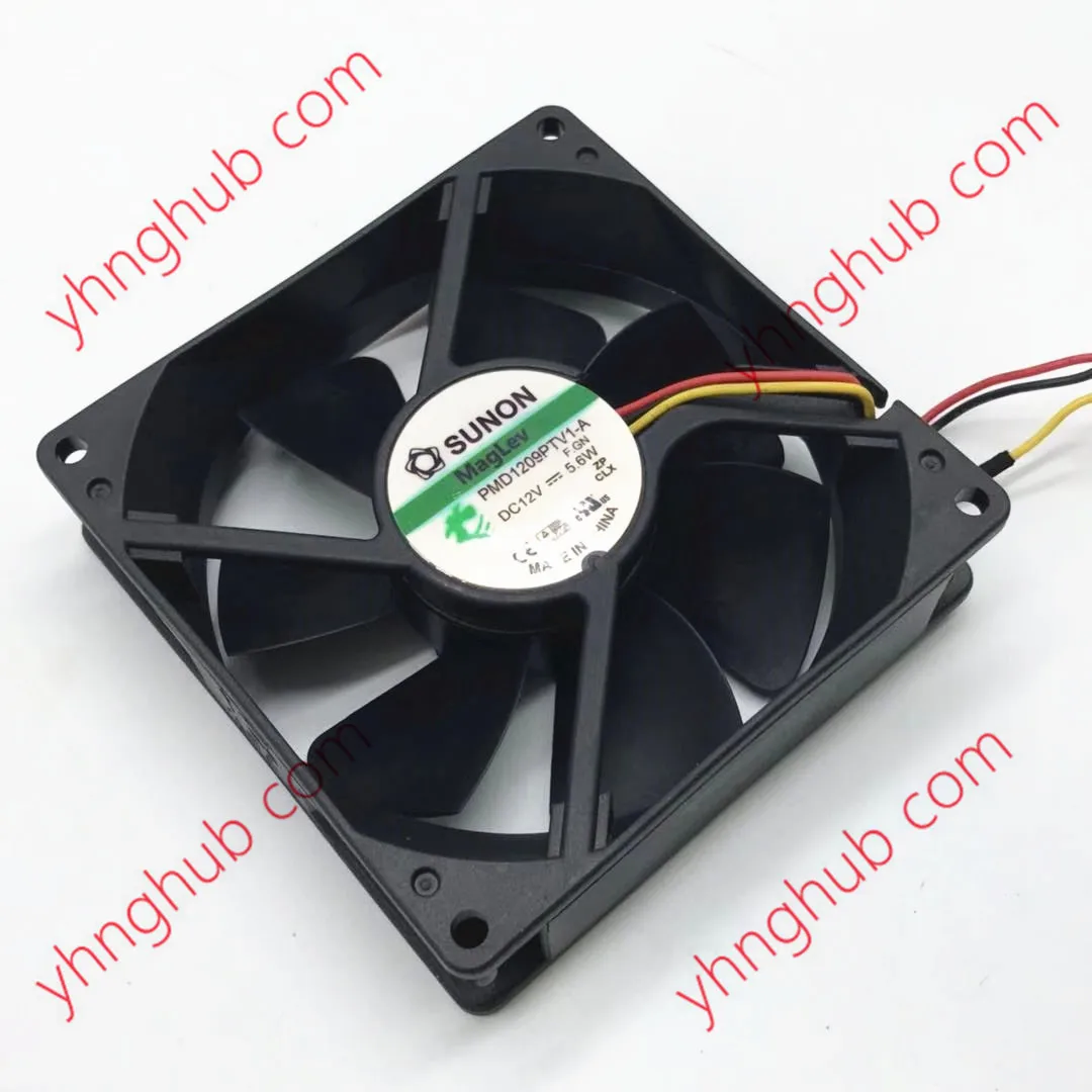 SUNON PMD1209PTV1-A F.GN DC 12 В 5,6 Вт 90x90x25 мм 3-проводной Вентилятор охлаждения сервера
SUNON PMD1209PTV1-A F.GN DC 12 В 5,6 Вт 90x90x25 мм 3-проводной Вентилятор охлаждения сервера