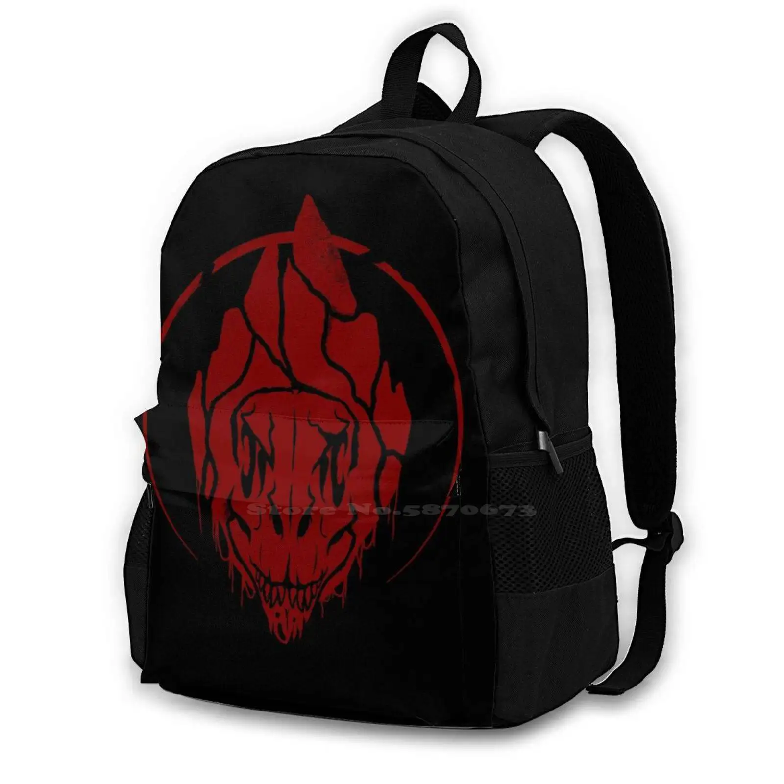 Red Logo , Upper Left Shoulder Backpack For Student School Laptop Travel Bag Logo Dinosaurs The Isle Raptor
Red Logo , Upper Left Shoulder Backpack For Student School Laptop Travel Bag Logo Dinosaurs The Isle Raptor