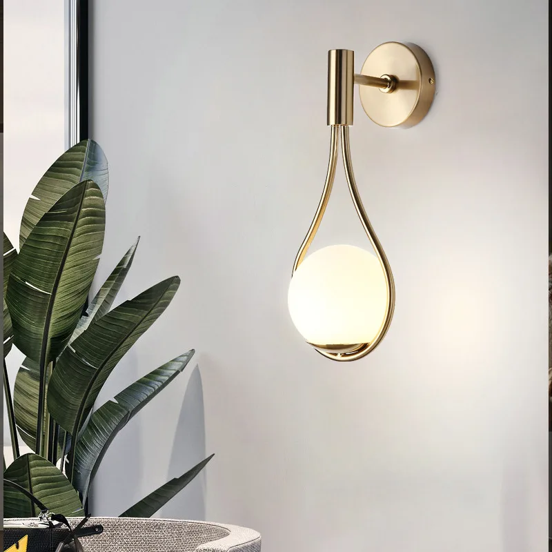 Nordic Personality Gold Glass Wall Lights Creativity Light Fixture For Hotel Bedroom Bedside Living Room Study Round Wall Lamp
Nordic Personality Gold Glass Wall Lights Creativity Light Fixture For Hotel Bedroom Bedside Living Room Study Round Wall Lamp