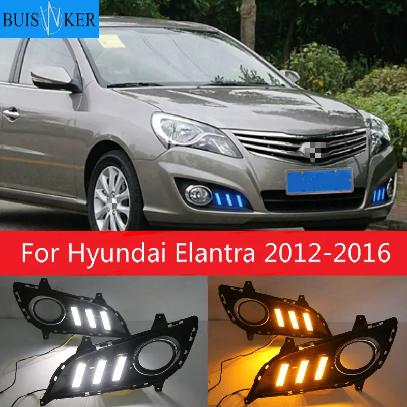 2Pcs for Hyundai Elantra 2012-2016 LED car DRL Daytime Running Light Daylight Waterproof Signal lamp lights
2Pcs for Hyundai Elantra 2012-2016 LED car DRL Daytime Running Light Daylight Waterproof Signal lamp lights