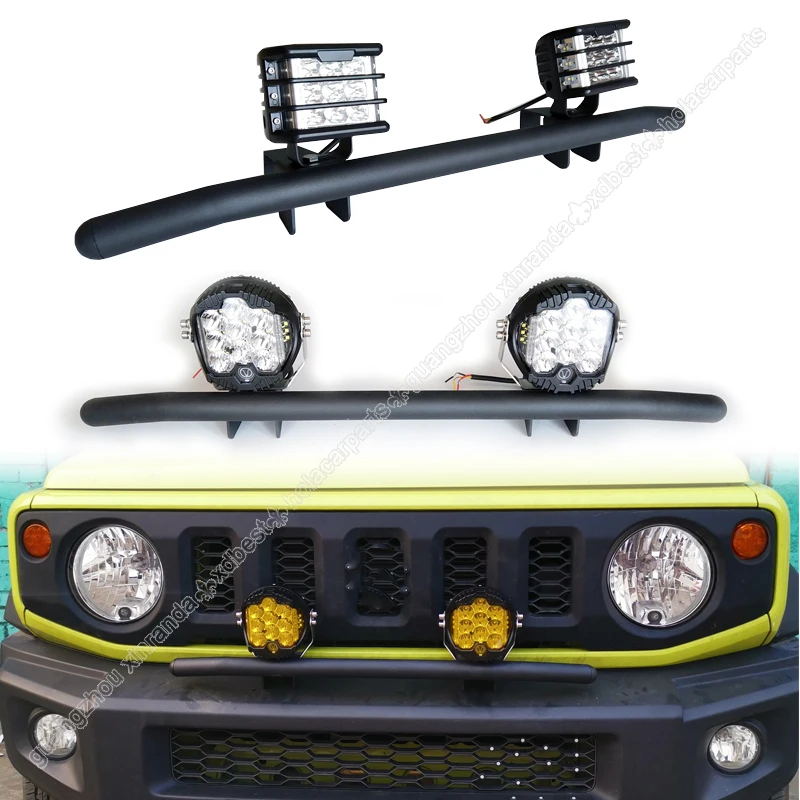 Offroad Work Lamp Spot Light Bar Bull Bar Bumper Front Bumper Spot Light Bar for 2019 2020 2021 Jimny JB74 JB74W JB64
Offroad Work Lamp Spot Light Bar Bull Bar Bumper Front Bumper Spot Light Bar for 2019 2020 2021 Jimny JB74 JB74W JB64