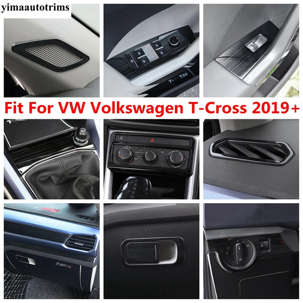 Stainless Steel Accessories For VW Volkswagen T-Cross T Cross 2019 - 2023 Pillar A Window Lift Head Light Gear Shift Cover Trim
Stainless Steel Accessories For VW Volkswagen T-Cross T Cross 2019 - 2023 Pillar A Window Lift Head Light Gear Shift Cover Trim