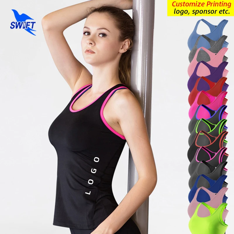 Customized LOGO Compression Yoga Tops Women Gym Sportswear Vest Fitness Sleeveless Running Shirt Quick Dry Elastic Yoga Tank Top
Customized LOGO Compression Yoga Tops Women Gym Sportswear Vest Fitness Sleeveless Running Shirt Quick Dry Elastic Yoga Tank Top