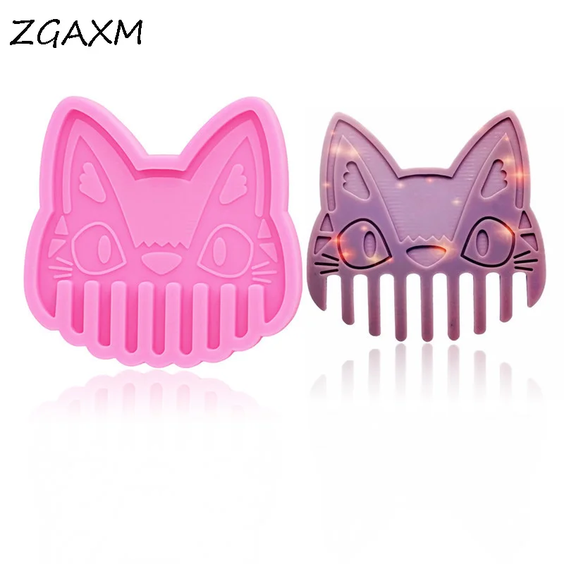 LM1101 Shiny Mirror Cat Hair comb Comb Silicone resin mold,kawaii style Making Hair accessories Mold,Polymer Clay Jewelry Making
LM1101 Shiny Mirror Cat Hair comb Comb Silicone resin mold,kawaii style Making Hair accessories Mold,Polymer Clay Jewelry Making
