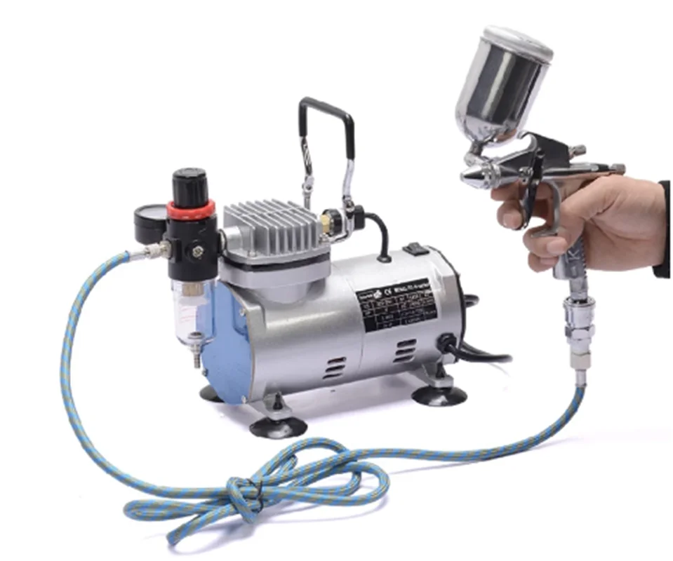 TC-20B 220V Small Vacuum Pump Air Compressor Air Pump Oil-free Spray Paint Leather Furniture Touch-up 23-25 L/ Min 1/5Hp
TC-20B 220V Small Vacuum Pump Air Compressor Air Pump Oil-free Spray Paint Leather Furniture Touch-up 23-25 L/ Min 1/5Hp