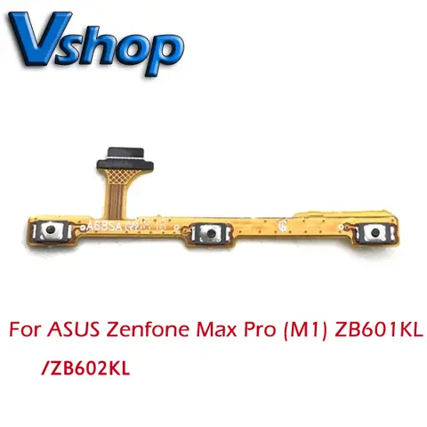 Cabo Flexível de Substituição para Botão de Energia e Botão de Volume para ASUS Zenfone Max Pro (M1) ZB601KL / ZB602KL