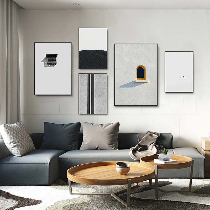 Nordic Black White art wall art Canvas posters Painting Prints Minimalist art Pictures for Living Room dining room Morden
Nordic Black White art wall art Canvas posters Painting Prints Minimalist art Pictures for Living Room dining room Morden