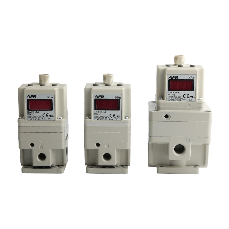 ITV electric valve smc regulator proportional solenoid valve ITV3010-044L ITV3030-334L ITV3050-312L electro-pneumatic regulator
ITV electric valve smc regulator proportional solenoid valve ITV3010-044L ITV3030-334L ITV3050-312L electro-pneumatic regulator