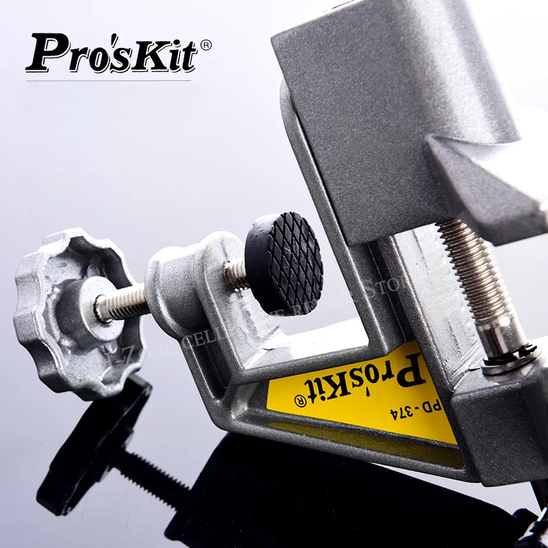 Hot Pro'skit PD-374 Mini table vise Multi-functional small hobbiest's metal vise/bench vice table vice opening 40mm Width 60mm
Hot Pro'skit PD-374 Mini table vise Multi-functional small hobbiest's metal vise/bench vice table vice opening 40mm Width 60mm