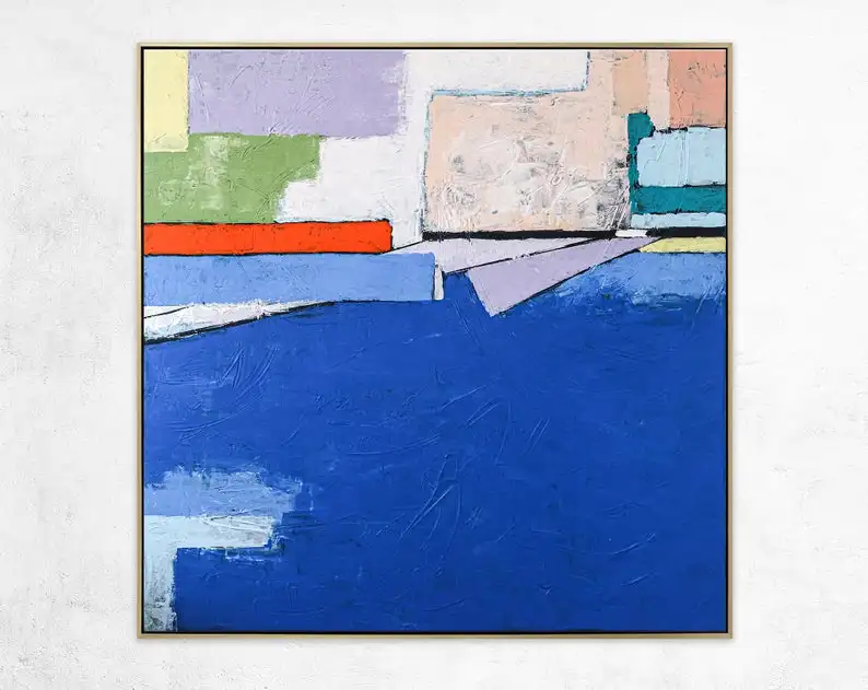 Abstract Painting Large Acrylic Canvas Wall Art Peaceful Minimal Expressionism Seascape Modern Painting Wall Art on Canvas There
Abstract Painting Large Acrylic Canvas Wall Art Peaceful Minimal Expressionism Seascape Modern Painting Wall Art on Canvas There