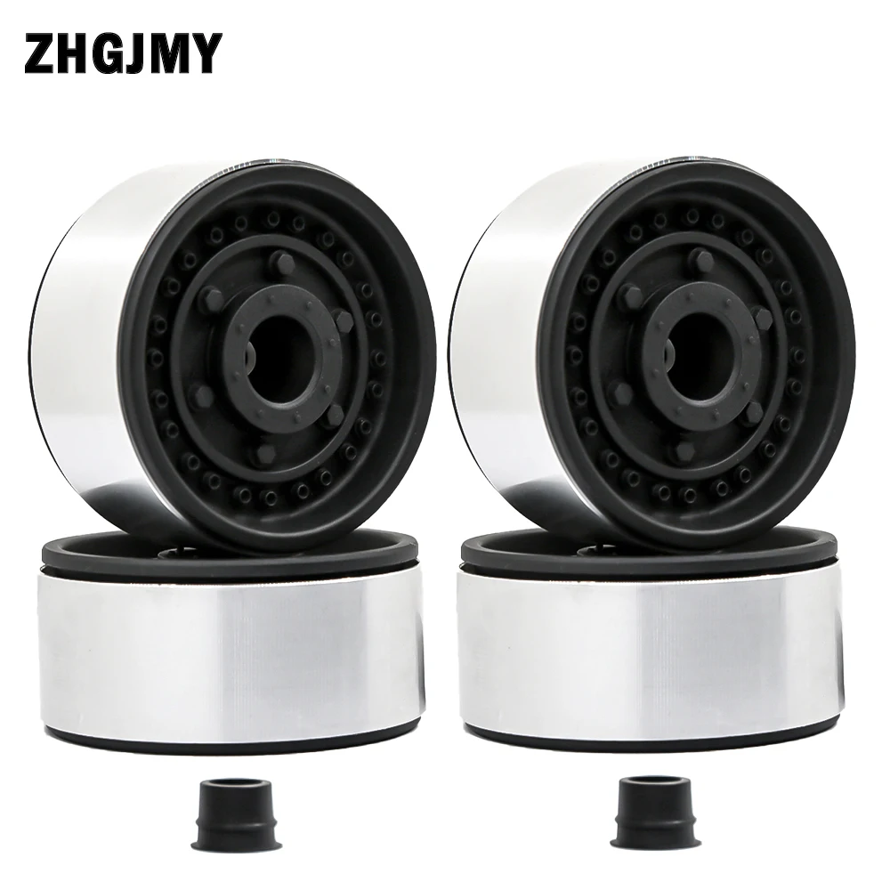ZHGJMY Metal 1.9 Beadlock Wheel Rim new design Wheel Hub for 1:10 RC Crawler Axial SCX10 II 90046 AXI03007 TRX-4 Tamiya MST
ZHGJMY Metal 1.9 Beadlock Wheel Rim new design Wheel Hub for 1:10 RC Crawler Axial SCX10 II 90046 AXI03007 TRX-4 Tamiya MST