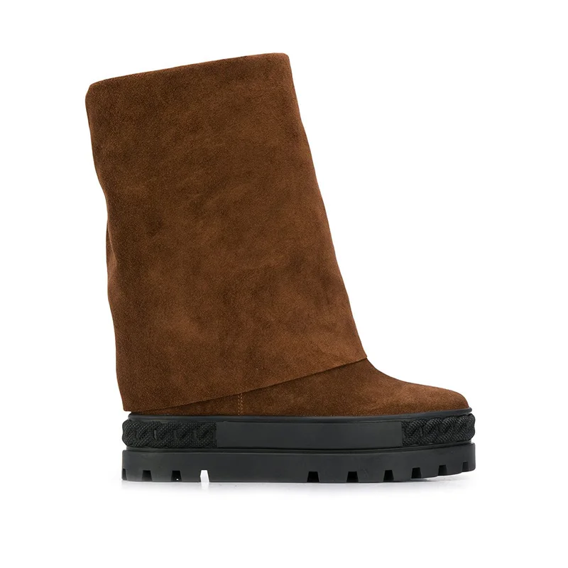 Platform Boots Women Shoes 10CM Height Increased Boots Women Brown Tall Boots Thick Bottom Motorcycle Boot De Mujer
Platform Boots Women Shoes 10CM Height Increased Boots Women Brown Tall Boots Thick Bottom Motorcycle Boot De Mujer