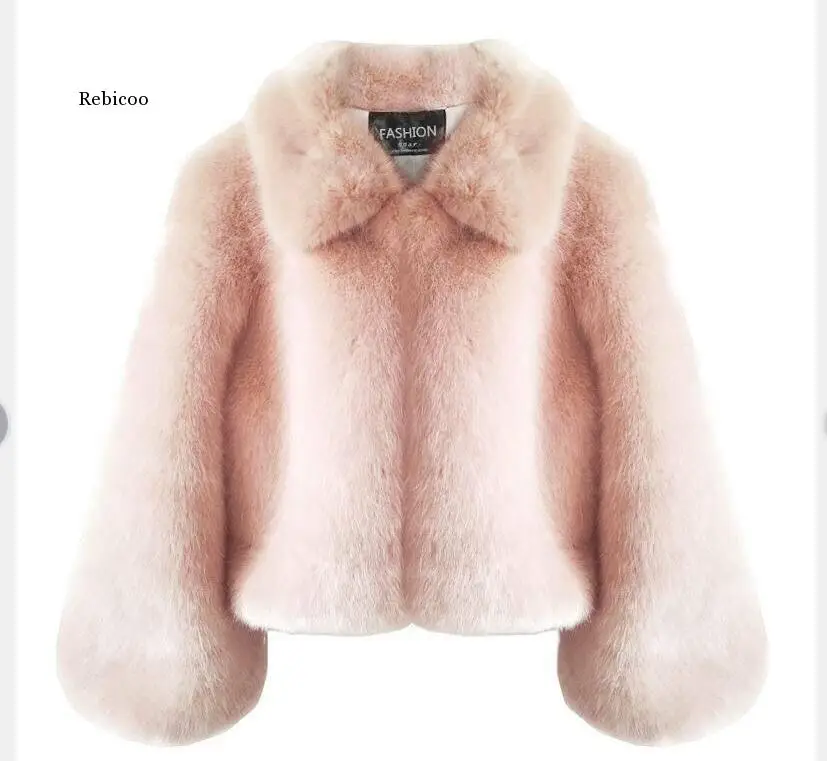 Autumn Winter Women Coat Warm Turn-Down Collar Faux Fur Coat Warm Winter Coat Overcoat party overcoat
Autumn Winter Women Coat Warm Turn-Down Collar Faux Fur Coat Warm Winter Coat Overcoat party overcoat