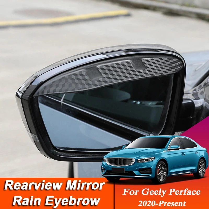 Car-styling For Geely Perface 2020-Present Carbon Fiber Rearview Mirror Eyebrow Rain Shield Anti-rain Cover External Accessory
Car-styling For Geely Perface 2020-Present Carbon Fiber Rearview Mirror Eyebrow Rain Shield Anti-rain Cover External Accessory