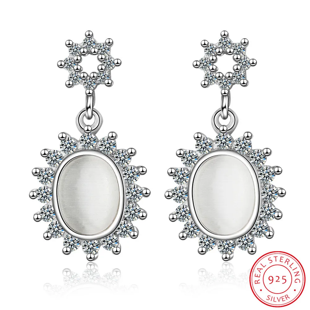 Korean Temperament Style Earrings with Cymophane Stone Silver 925 Jewelry Summer Flower Anniversary Party Wholesale
Korean Temperament Style Earrings with Cymophane Stone Silver 925 Jewelry Summer Flower Anniversary Party Wholesale