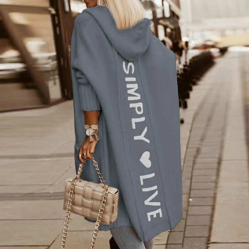 Oversize Women Hooded Harajuku Cardigan Female Patchwork Pocket Casual Print Outerwear Loose Long Sleeve Open Stitch Sweatercoat
Oversize Women Hooded Harajuku Cardigan Female Patchwork Pocket Casual Print Outerwear Loose Long Sleeve Open Stitch Sweatercoat