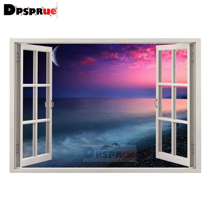 Dpsprue Full Square/Round Diamond Painting Cross Stitch Diamond 3D Embroidery Window Scenery DIY 5D Moasic Home Decor Gift D30
Dpsprue Full Square/Round Diamond Painting Cross Stitch Diamond 3D Embroidery Window Scenery DIY 5D Moasic Home Decor Gift D30