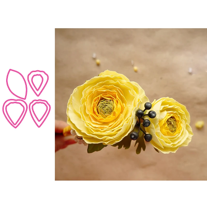 7PCS/SET Flower Metal Cutting Dies Scrapbooking Embossing for Card Making Album Decor Paper Crafts DIY
7PCS/SET Flower Metal Cutting Dies Scrapbooking Embossing for Card Making Album Decor Paper Crafts DIY