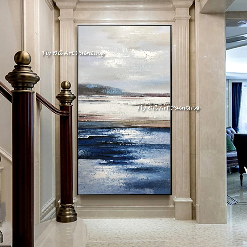 100% Handmade Modern Sky and Sea Oil Paintings Canvas Boat Sight Art For Living Room and Bedroom Home Decor No Frame
100% Handmade Modern Sky and Sea Oil Paintings Canvas Boat Sight Art For Living Room and Bedroom Home Decor No Frame