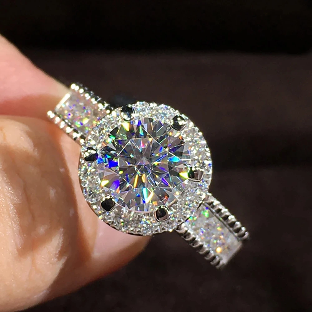 9K Au375 Row ring Women Ring Moissanite Diamonds 1 2 3 4 5 Carat Round Luxury Wedding Party Engagement Anniversary Ring
9K Au375 Row ring Women Ring Moissanite Diamonds 1 2 3 4 5 Carat Round Luxury Wedding Party Engagement Anniversary Ring