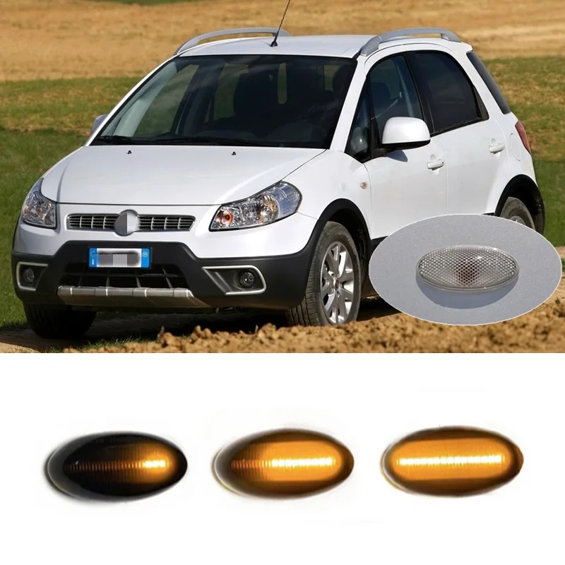 Fit for Fiat Sedici FY 2008-2012 Lamp Dynamic LED Indicator Side Marker Signal Light Accessories
Fit for Fiat Sedici FY 2008-2012 Lamp Dynamic LED Indicator Side Marker Signal Light Accessories