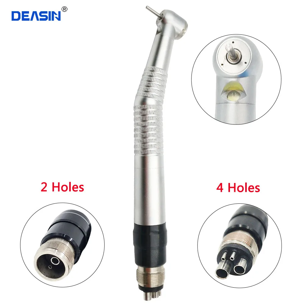 High Quality Dental LED High Speed 3 Water Spray Handpiece 2 Hole/4 Hole Dental Quick Coupler Material
High Quality Dental LED High Speed 3 Water Spray Handpiece 2 Hole/4 Hole Dental Quick Coupler Material