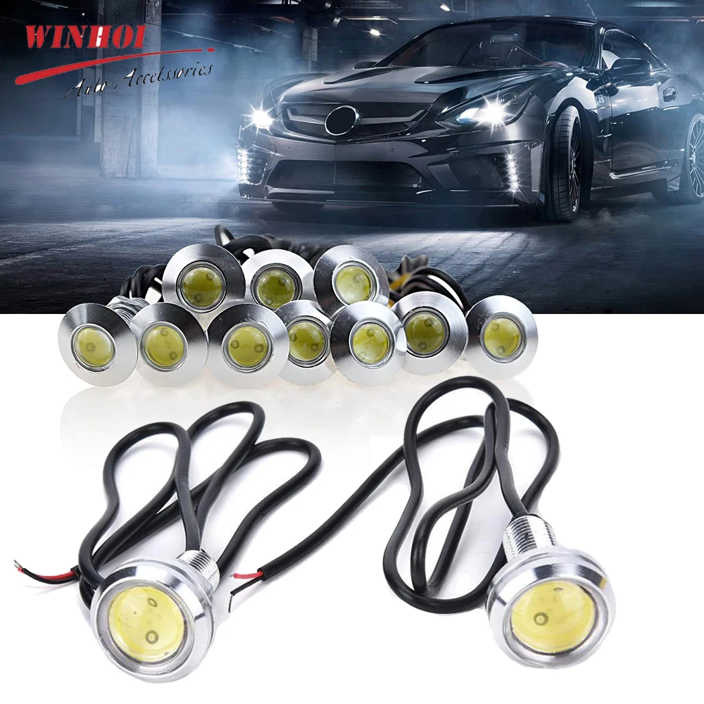 2pcs 23mm Car LED Eagle Eye Daytime Running Light Fog Light License Plate Light Waterproof Car Truck Backup Reverse Lamp Bulb
2pcs 23mm Car LED Eagle Eye Daytime Running Light Fog Light License Plate Light Waterproof Car Truck Backup Reverse Lamp Bulb