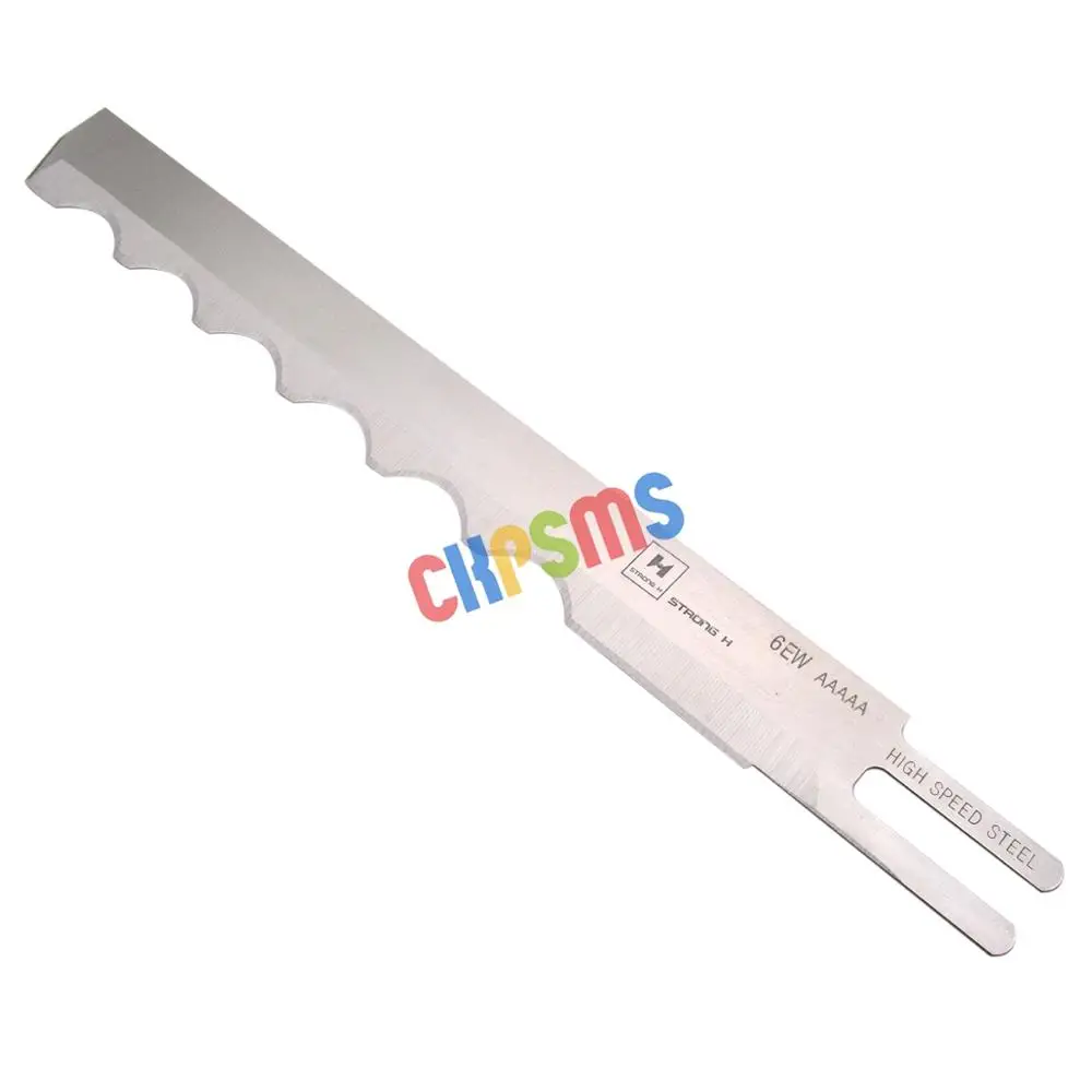 EASTMAN High Speed Steel WAVE EDGE CUTTING MACHINE KNIVES 6" 6EW-STRONG H-HSS-5A
EASTMAN High Speed Steel WAVE EDGE CUTTING MACHINE KNIVES 6" 6EW-STRONG H-HSS-5A