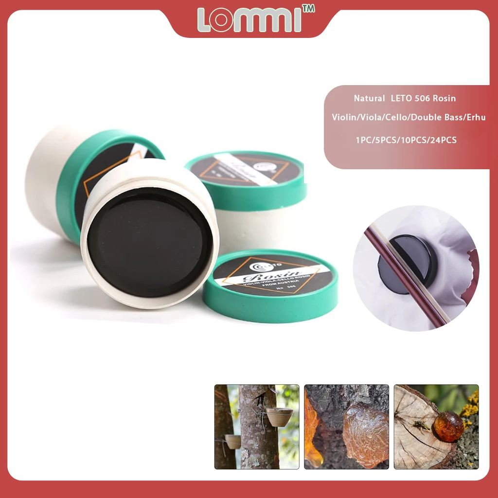LOMMI 1PC/5PCS/10PCS/24PCS Violin Natural Rosin Violin Bows Rosin Less Dust Violin Viola Cello Bows Rosin Black LETO 506 Rosin
LOMMI 1PC/5PCS/10PCS/24PCS Violin Natural Rosin Violin Bows Rosin Less Dust Violin Viola Cello Bows Rosin Black LETO 506 Rosin