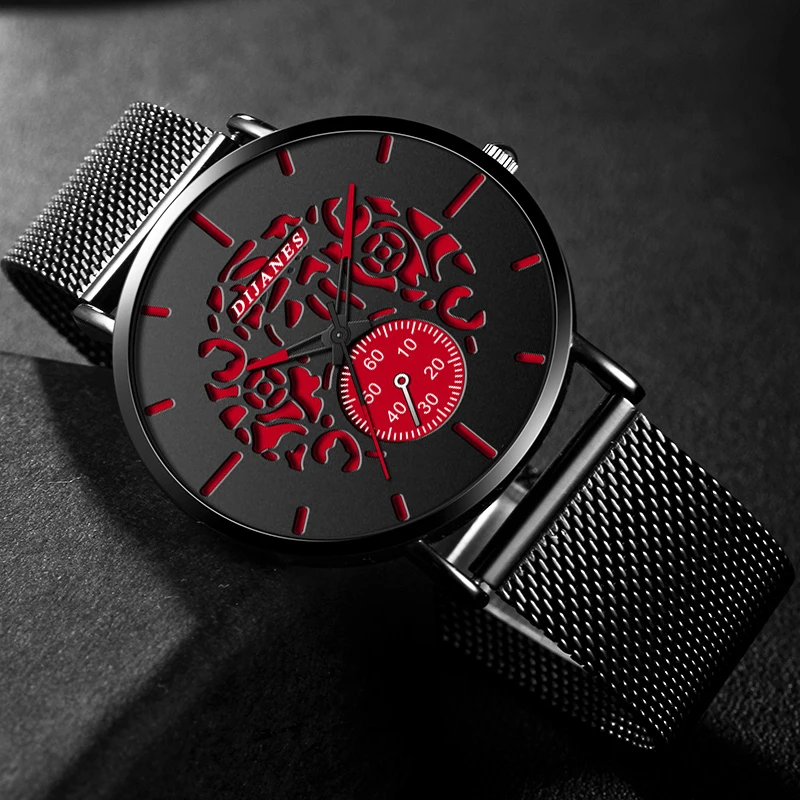2022 Fashion Mens Watches Luxury Ultra-thin Stainless Steel Mesh Belt Quartz Wrist Watch Men Business Casual Clock reloj hombre
2022 Fashion Mens Watches Luxury Ultra-thin Stainless Steel Mesh Belt Quartz Wrist Watch Men Business Casual Clock reloj hombre