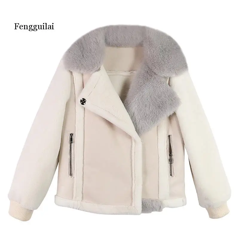 Fengguilai Women Parkas Winter Thick Female Cotton Velvet Coats Double Breasted Women Jacket Outerwear Coats
Fengguilai Women Parkas Winter Thick Female Cotton Velvet Coats Double Breasted Women Jacket Outerwear Coats