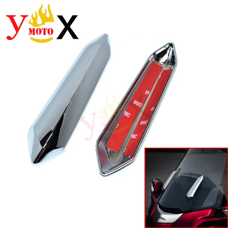 F6B Motorcycle Chrome ABS Windshield Windscreen Strut Accent Trim Cover Decal Decorative For Honda Goldwing GL1800 2018-2020 19
F6B Motorcycle Chrome ABS Windshield Windscreen Strut Accent Trim Cover Decal Decorative For Honda Goldwing GL1800 2018-2020 19