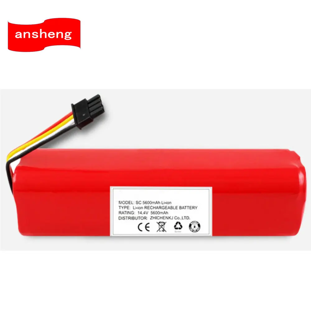 High Quality 5600mah 18650 battery For Xiaomi Roborock S50 S51 Replace the battery
High Quality 5600mah 18650 battery For Xiaomi Roborock S50 S51 Replace the battery
