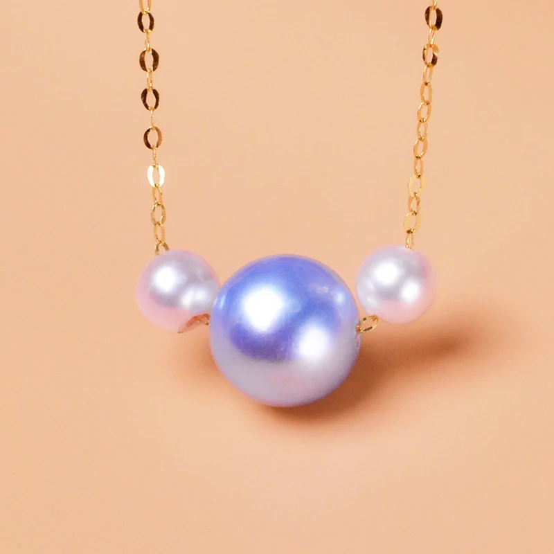 Ожерелье из 18-каратного золота NYMPH, натуральный морской жемчуг, кулон с Микки Маусом, 4-9 мм, жемчуг AU750, женские вечерние ювелирные украшения
Ожерелье из 18-каратного золота NYMPH, натуральный морской жемчуг, кулон с Микки Маусом, 4-9 мм, жемчуг AU750, женские вечерние ювелирные украшения