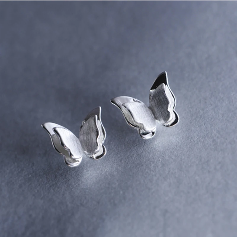 100% 925 Sterling Silver Prevent Allergy Butterfly Stud Earrings for Women Wedding Earrings Jewelry Accessories Brincos
100% 925 Sterling Silver Prevent Allergy Butterfly Stud Earrings for Women Wedding Earrings Jewelry Accessories Brincos