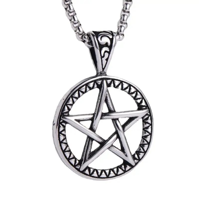 2026 Hexagram Fashion Trend Punk Men Necklace Hollow Out Five-Pointed Star Hip Hop Rock Jewelry Accessory Gift for Men
2026 Hexagram Fashion Trend Punk Men Necklace Hollow Out Five-Pointed Star Hip Hop Rock Jewelry Accessory Gift for Men