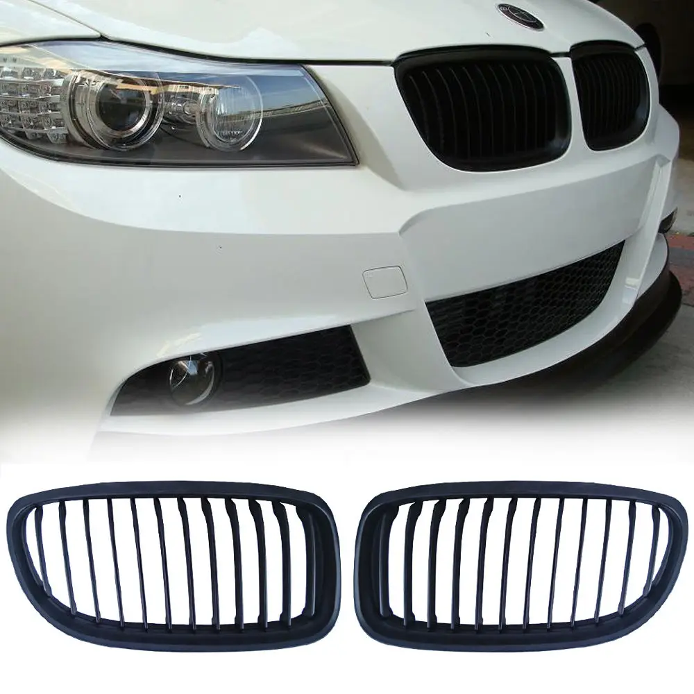 Matt Black Front Kidney Grill Grille For BMW E90 E91 LCI 325i 328i 335i 4D 2009-2011
Matt Black Front Kidney Grill Grille For BMW E90 E91 LCI 325i 328i 335i 4D 2009-2011