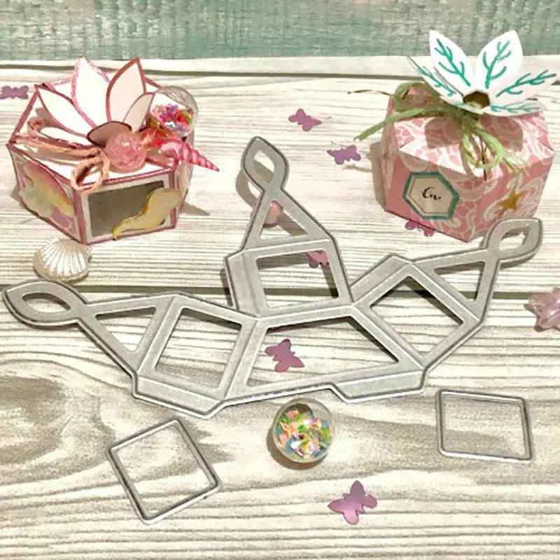 3D Christmas Box Dies Metal Cutting Die for Scrapbooking Embossing Folder Paper Card Making Stencil Stamps and Dies Metal Craft
3D Christmas Box Dies Metal Cutting Die for Scrapbooking Embossing Folder Paper Card Making Stencil Stamps and Dies Metal Craft