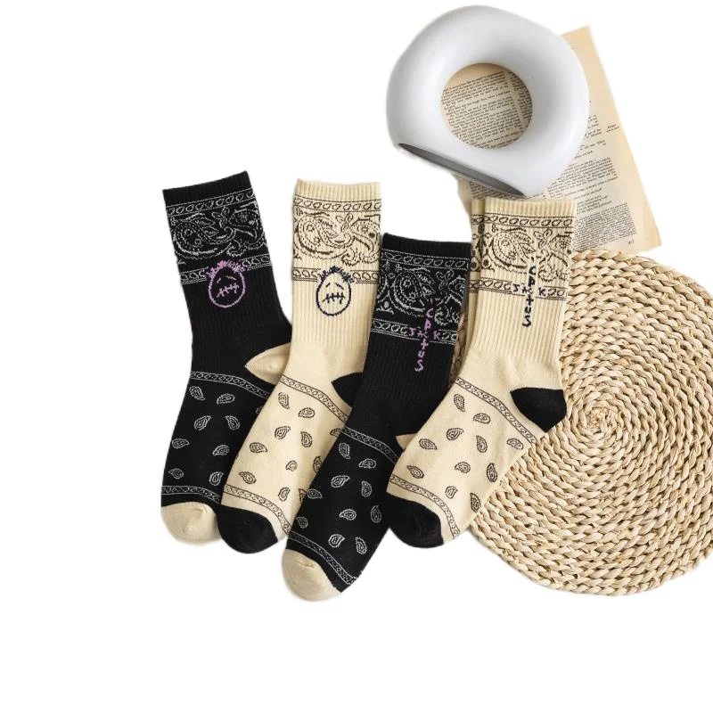 Women's Socks Spring/Summer New Cartoon Anime Letter Mid-calf Length Trendy Female Socks Cotton Grimace Socks Paisley
Women's Socks Spring/Summer New Cartoon Anime Letter Mid-calf Length Trendy Female Socks Cotton Grimace Socks Paisley