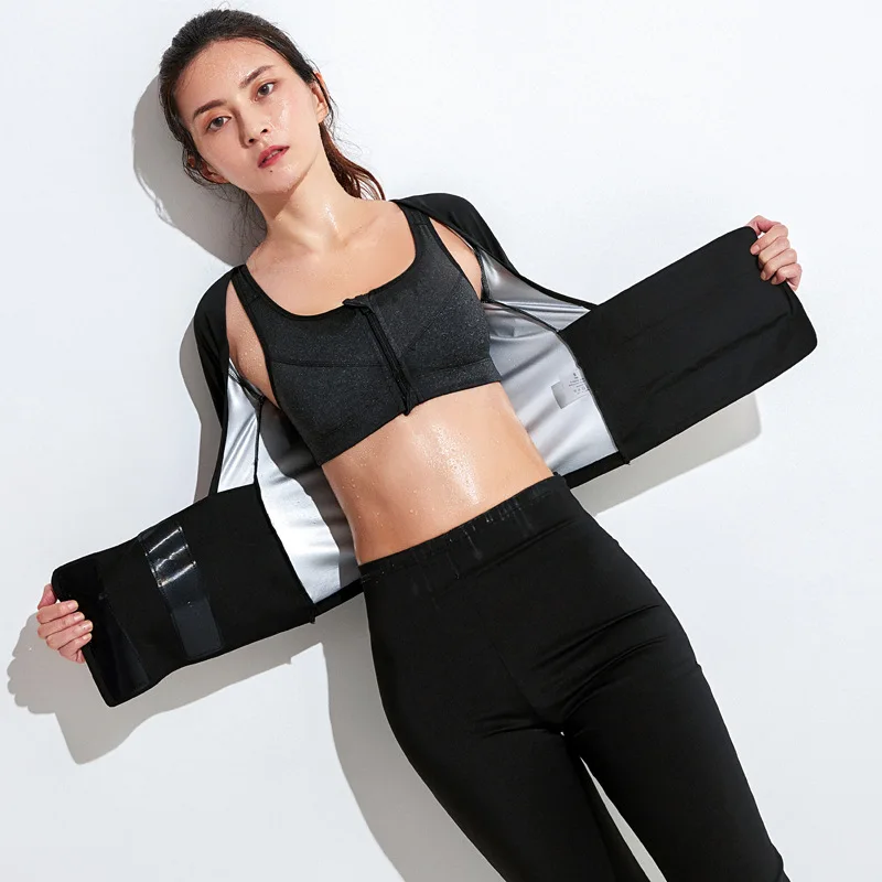 Women Shapewear Slimming Belt Waist Trainer Corset Gym Running Short Sleeve Jacket Weight Loss Shirt Fast Sweating Slimming
Women Shapewear Slimming Belt Waist Trainer Corset Gym Running Short Sleeve Jacket Weight Loss Shirt Fast Sweating Slimming