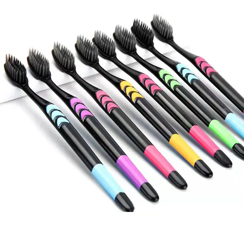 10 Pack bamboo charcoal toothbrush adult soft hair couple fine hair family Pack bamboo toothbrush carbon nano toothbrush
10 Pack bamboo charcoal toothbrush adult soft hair couple fine hair family Pack bamboo toothbrush carbon nano toothbrush