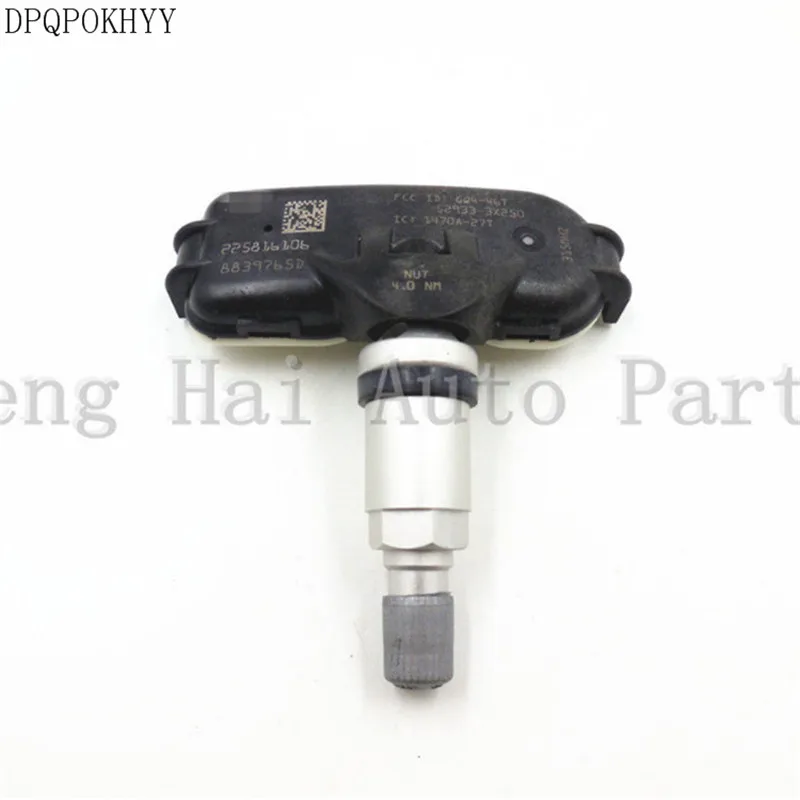 DPQPOKHYY For Hyundai KIA tire pressure sensor 52933-3X250 GQ4-46T,1470A-27T,315MHZ
DPQPOKHYY For Hyundai KIA tire pressure sensor 52933-3X250 GQ4-46T,1470A-27T,315MHZ